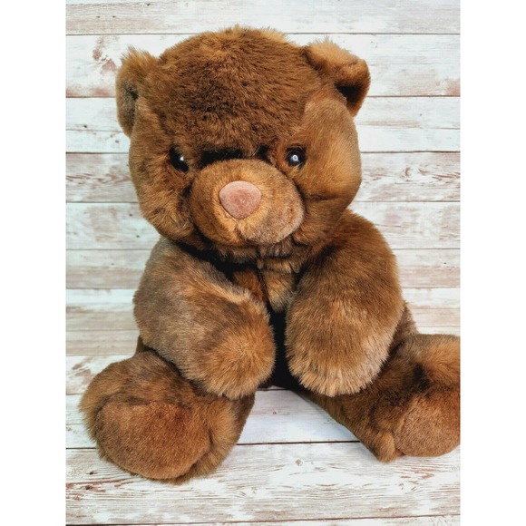 Westcliff Collection Brown Bear Plush 12” Stuffed Animal Teddy Cuddly Toy - Picture 8 of 10